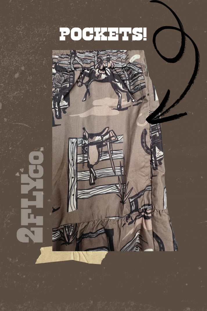 RANCH RAGS SKIRT