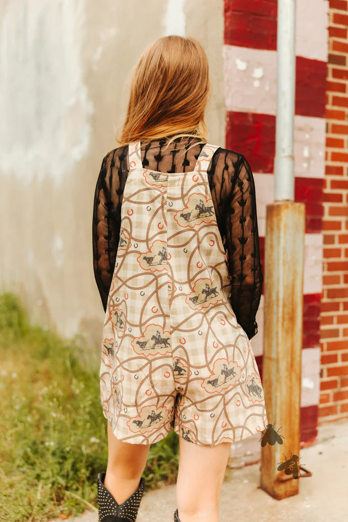REATA ROMPER *GINGHAM
