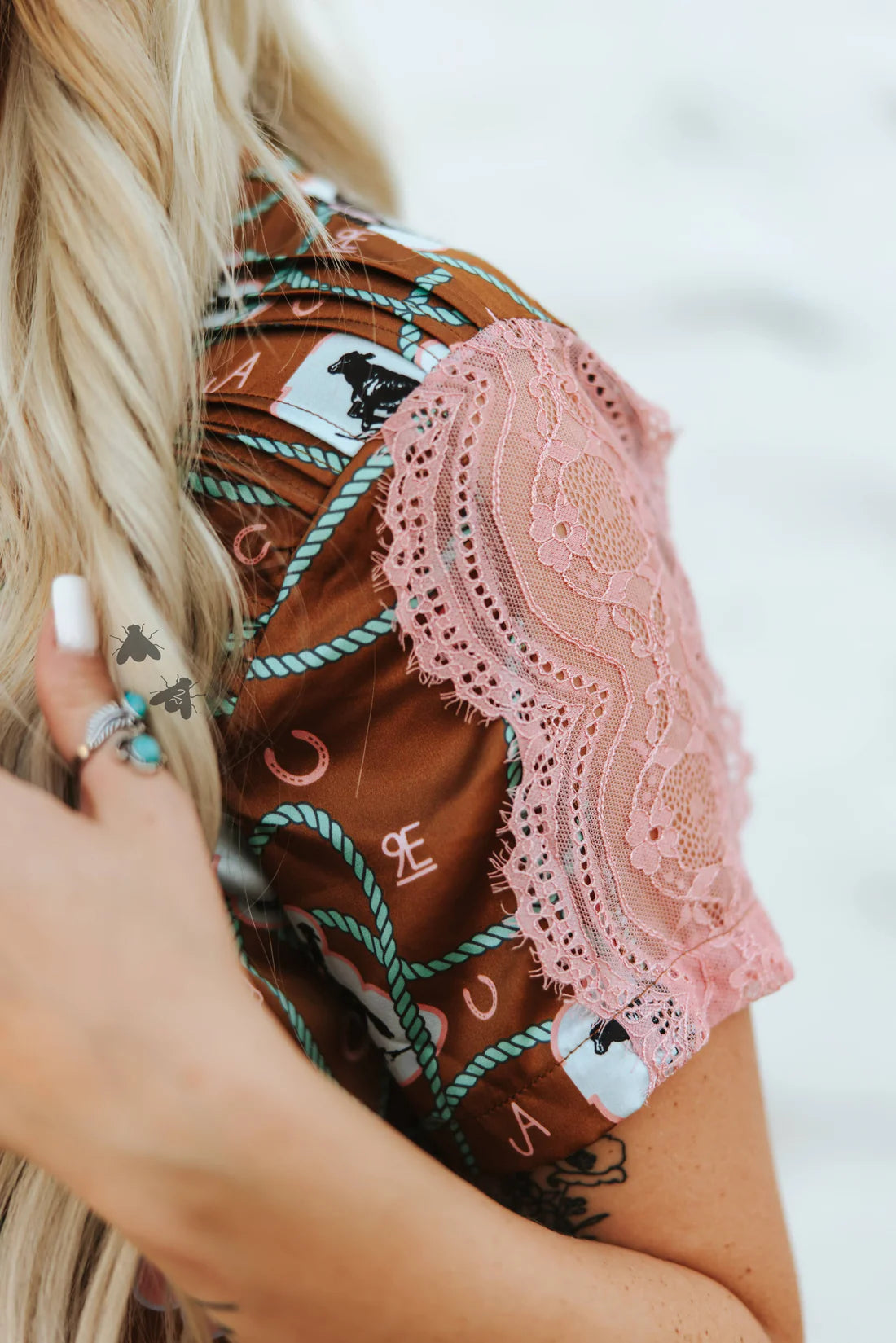 BLUSHIN BRONCO DRESS/KIMONO