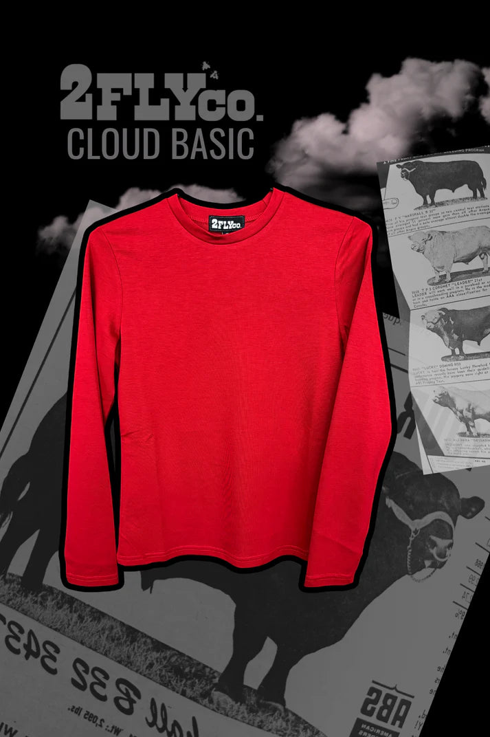 CLOUD BASIC L/S TOPS (2 colors)