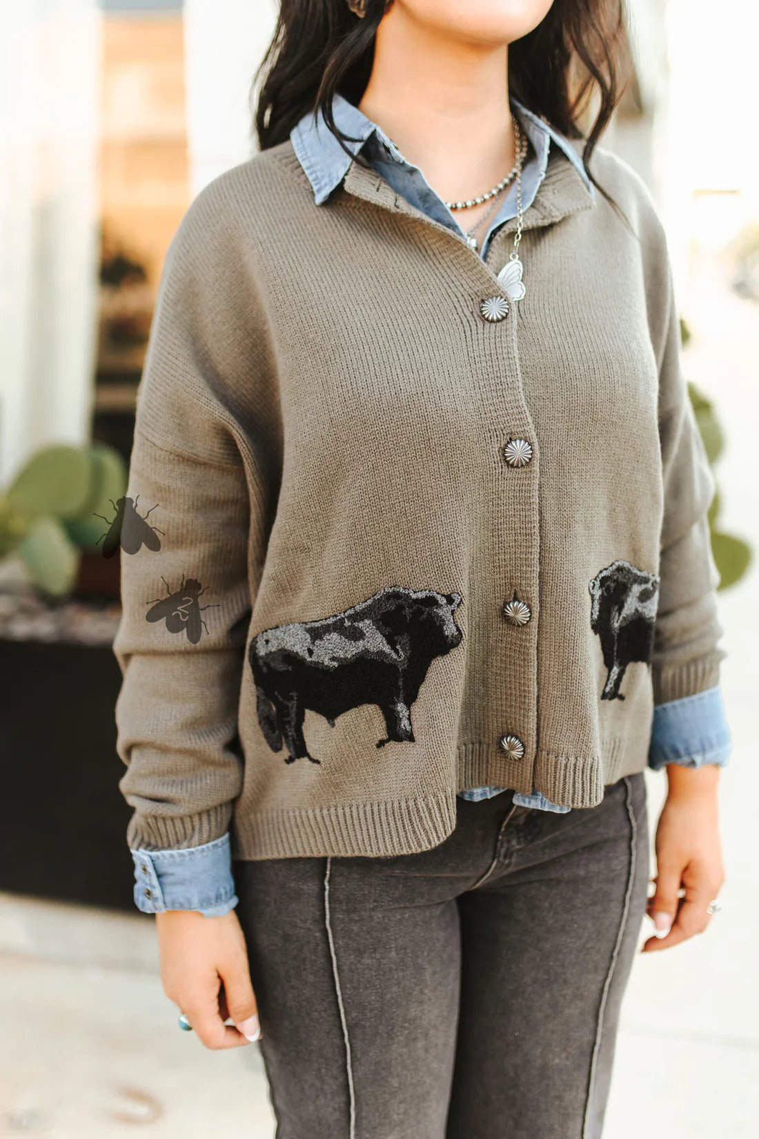 RANCH ROYALTY SWEATER *ANGUS