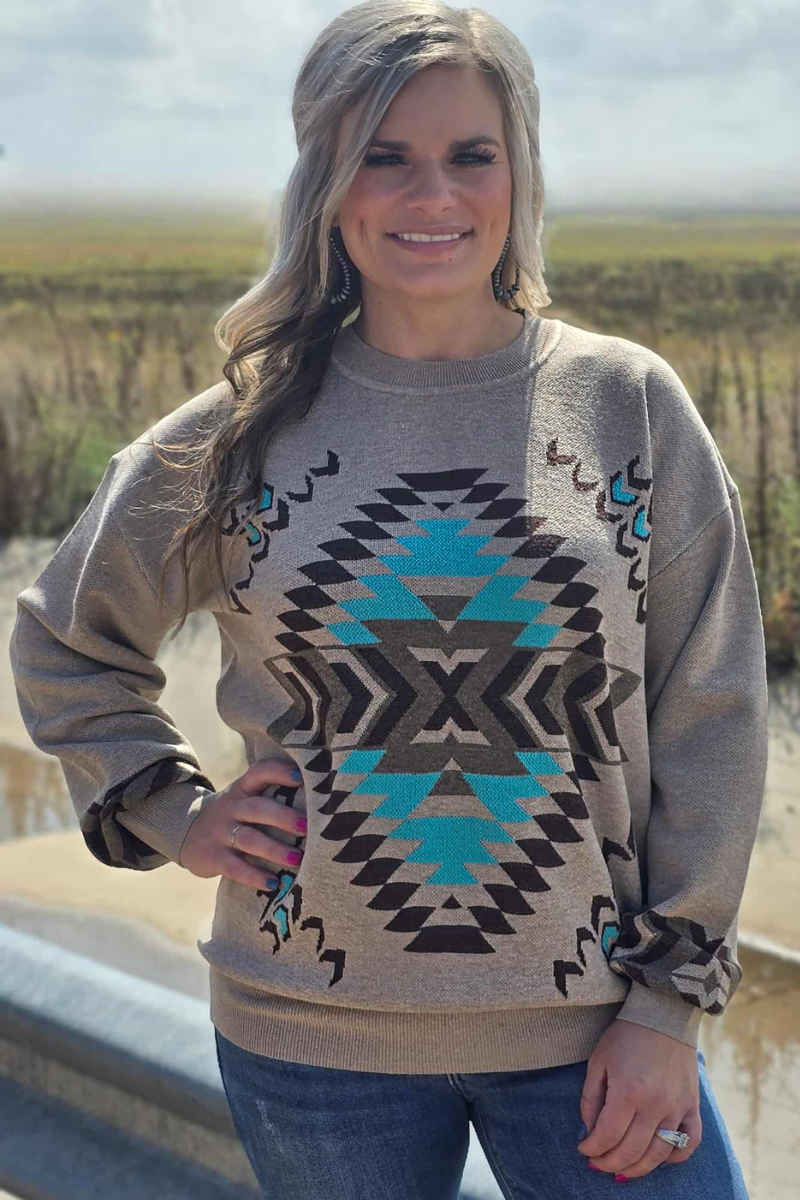 NEVADA AZTEC SWEATER