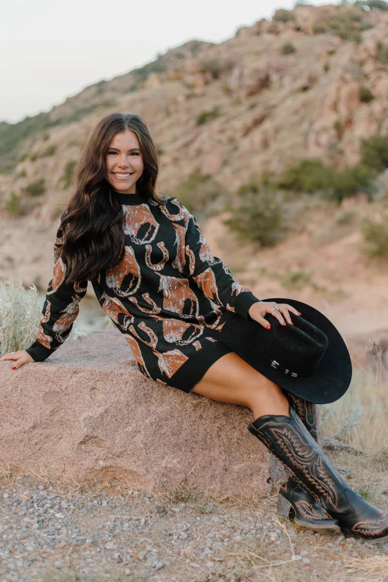 THE RUIDOSO SWEATER DRESS