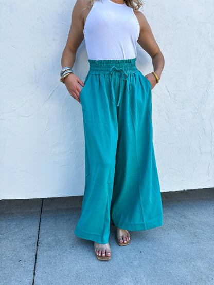 PREORDER- JOHANNA LINEN PANTS