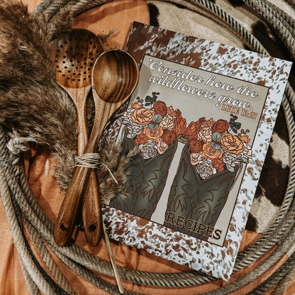 Recipe Book - Wildflower Cover
