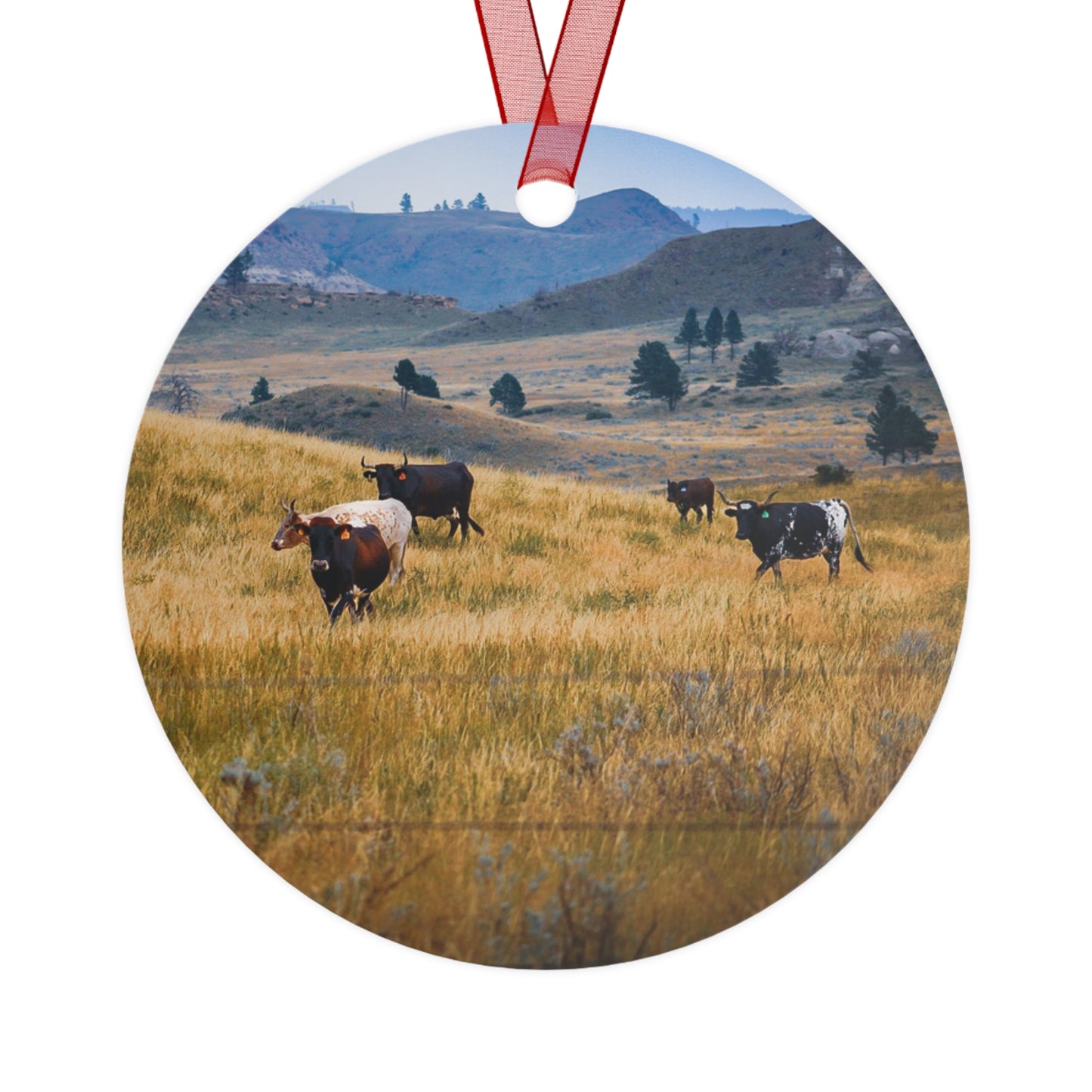 Mooey Christmas Ornament