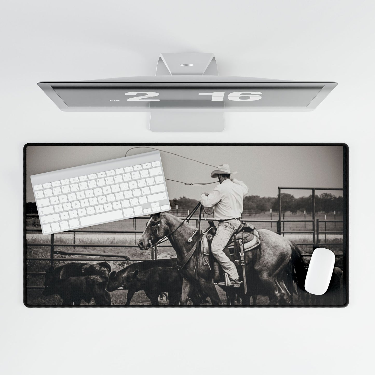 2 Feet Time Desk Mat
