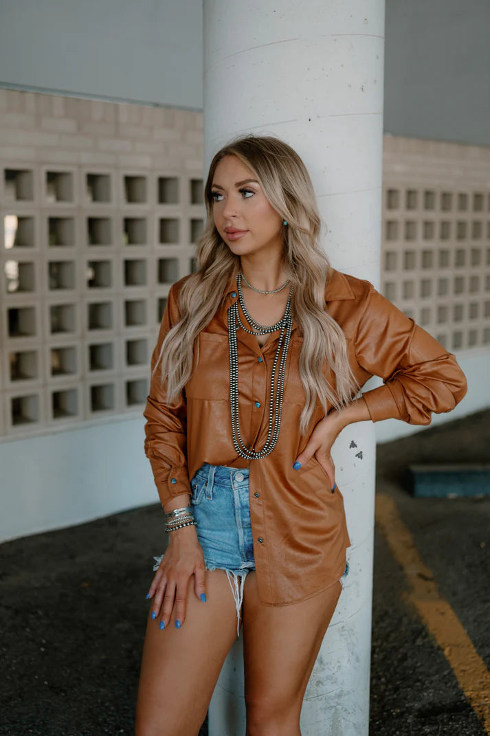 LEATHER LUX *SADDLE
