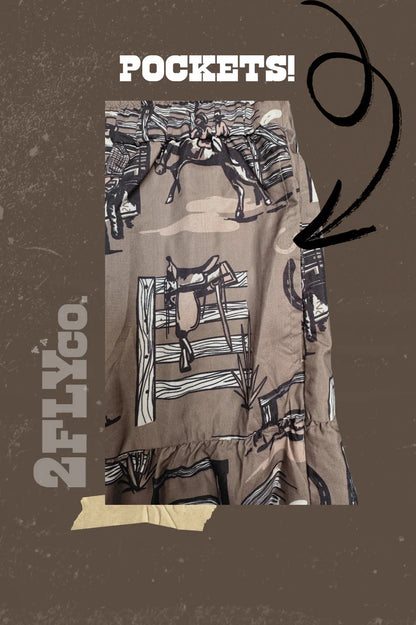 RANCH RAGS SKIRT