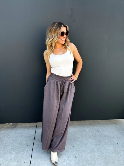 PREORDER- JOHANNA LINEN PANTS