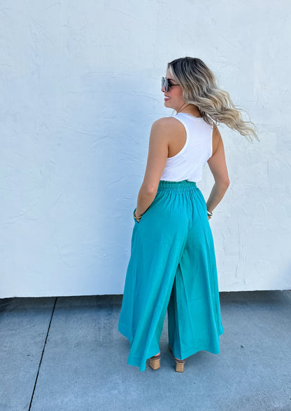 PREORDER- JOHANNA LINEN PANTS