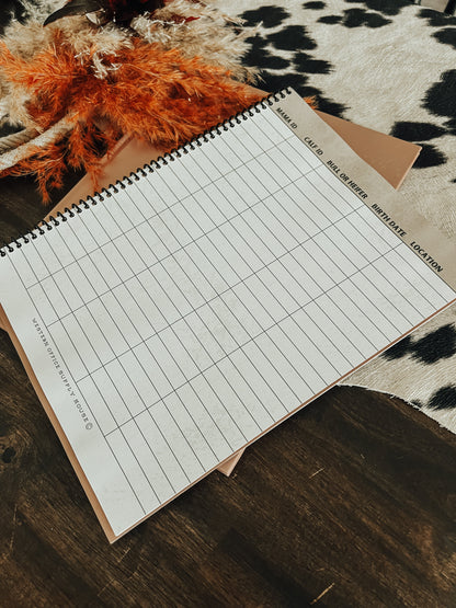 Cow & Calf Record Book