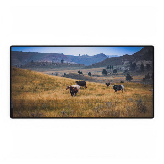 In The Valley Desk Mat