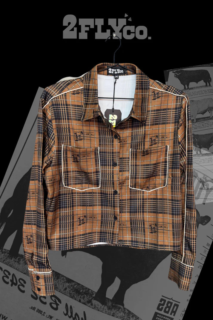 PLAID ROUNDUP SHIRT
