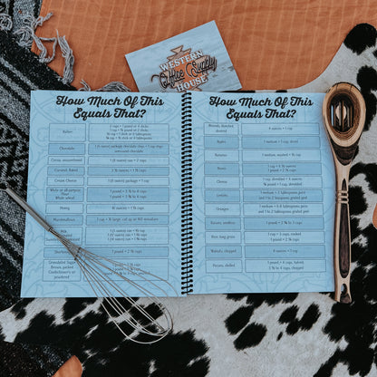 Recipe Book - Cowhide