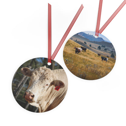Mooey Christmas Ornament