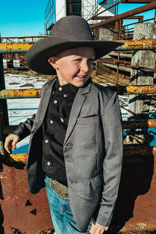 KEEP EM COWBOY Blazer *VERDE [KIDS]