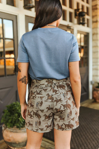 BRONCO THREADS SHORTS *ROPENRIDE
