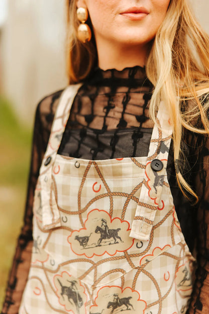 REATA ROMPER *GINGHAM