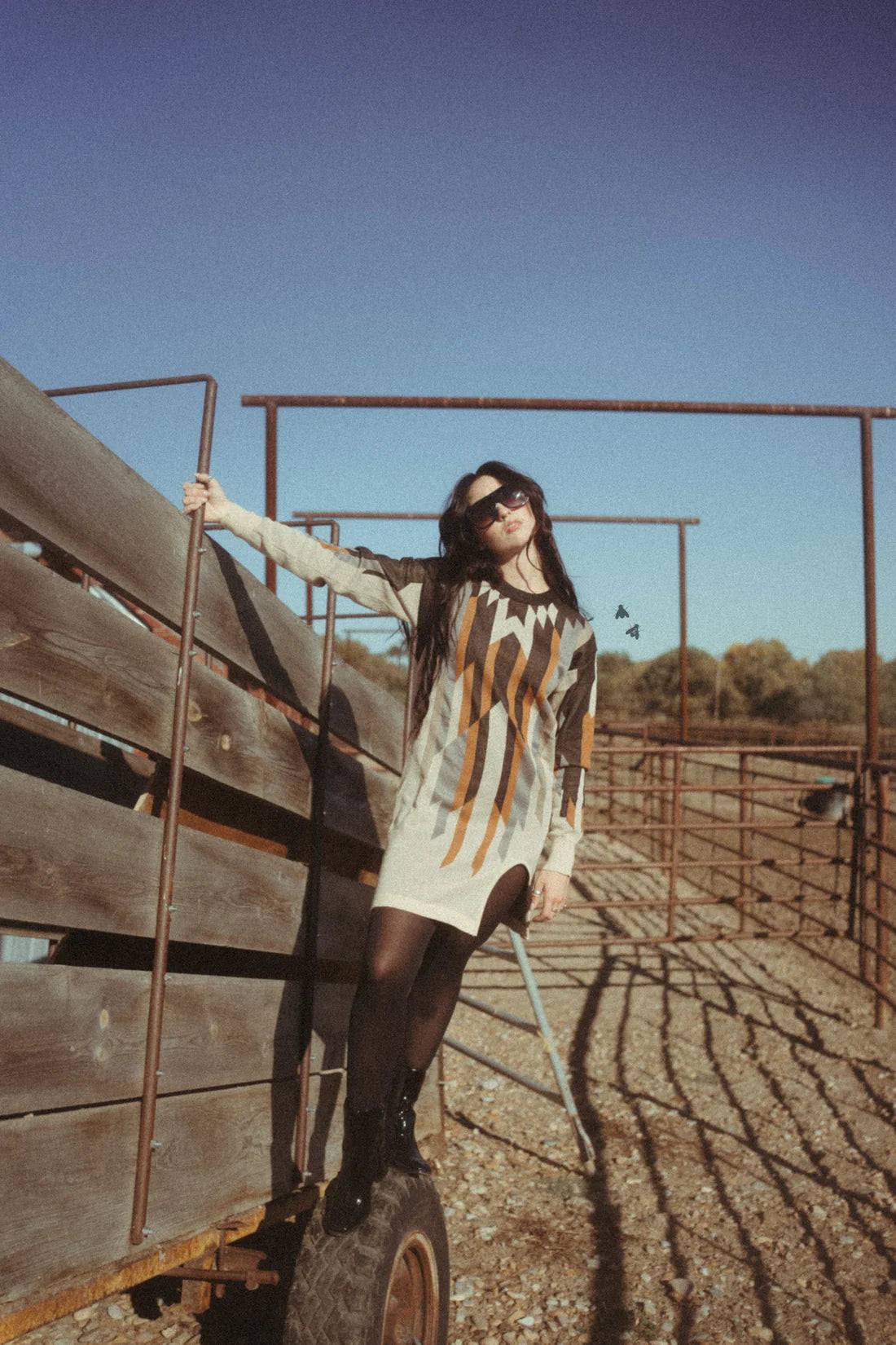 CARE MEL COWBOY SWEATER/DRESS