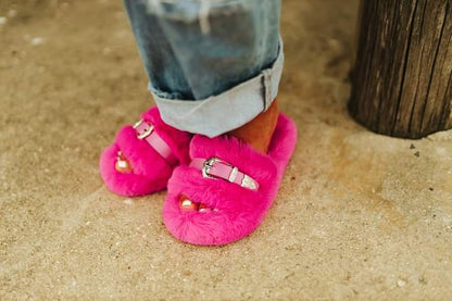 HOME BUCKLES SLIPPERS *3 colors*