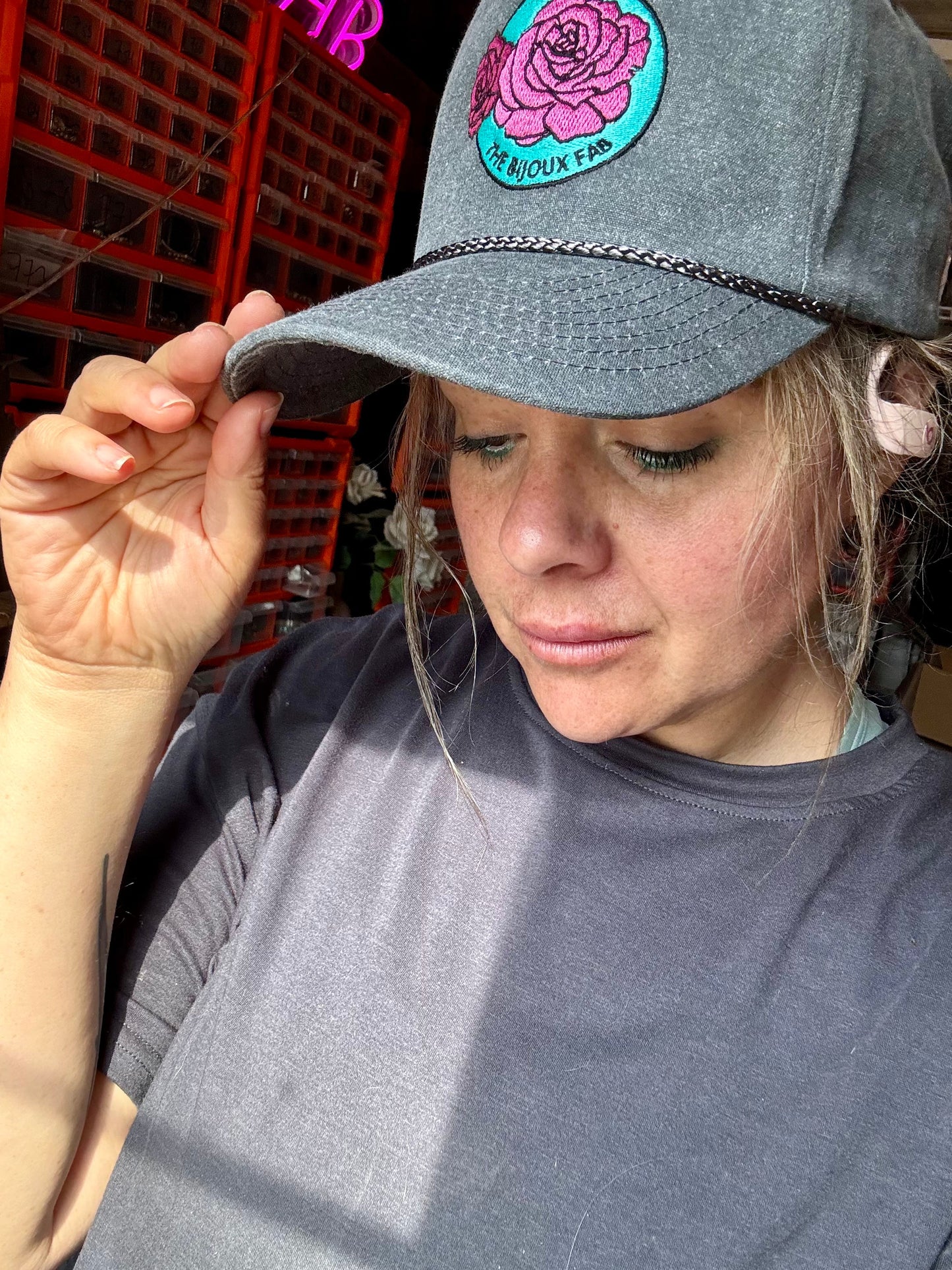 The Bijoux FAB Cap – Limited Edition, Embroidered in Texas