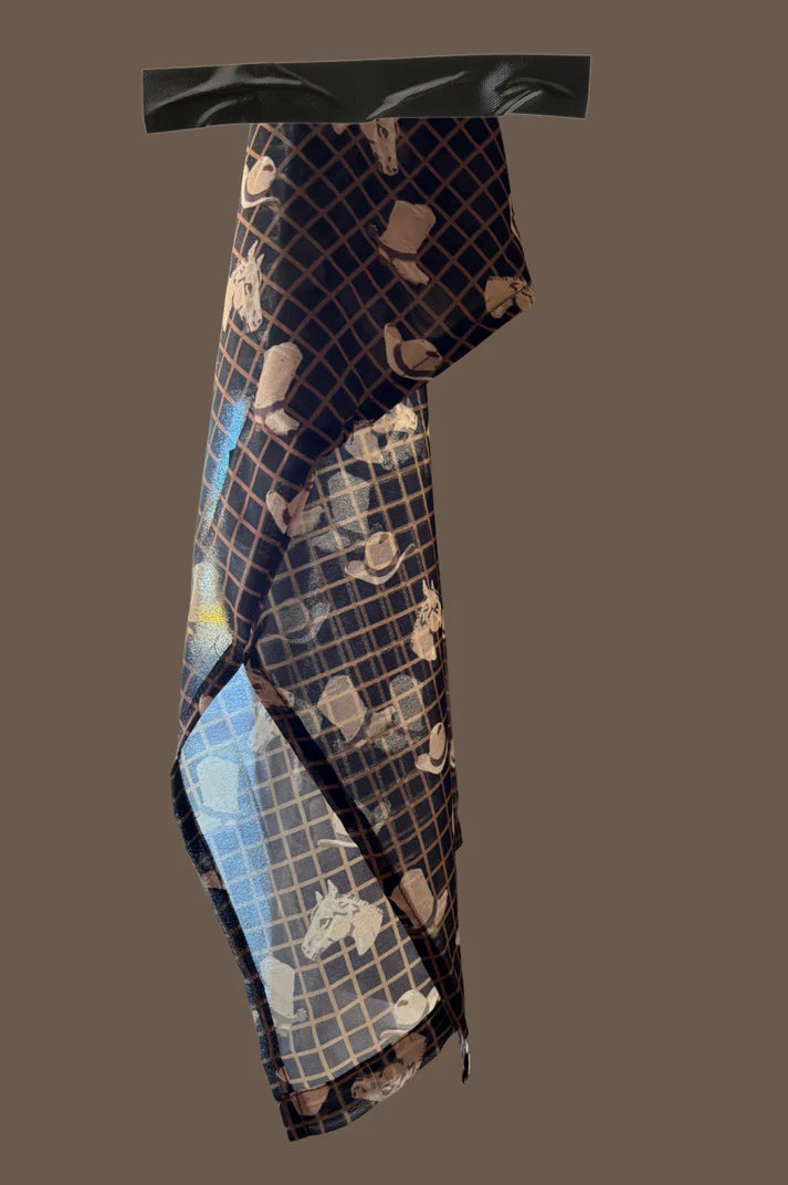 GRIDDY BANG BANG PONCHO SHIRT