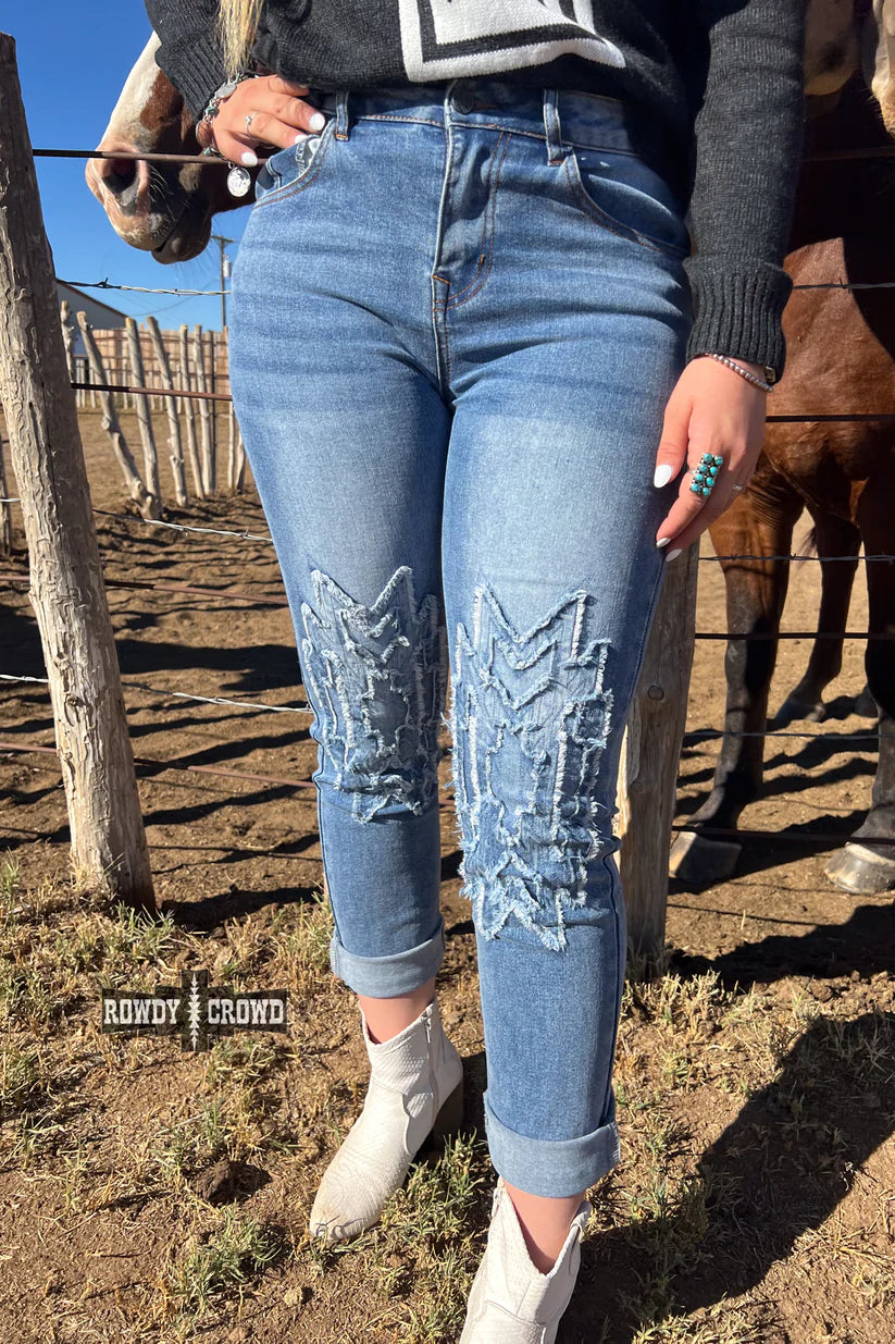 ANNIE AZTEC JEANS