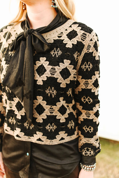 DESERT STITCH TOP