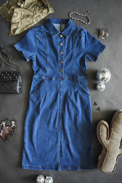 THE LIL DENIM # DRESS