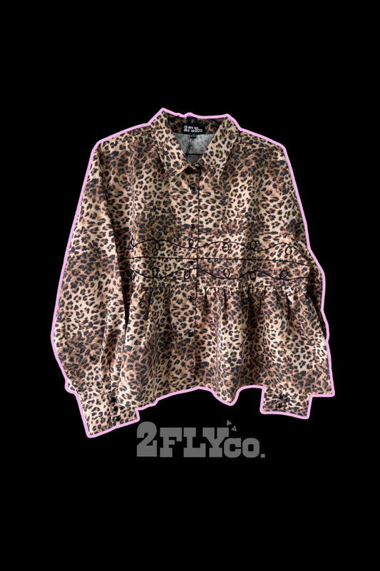 LOOPTY LOU L/S *LEOPARD