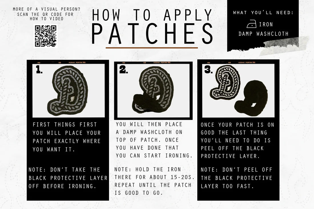 Skull Patches (2 sizes)