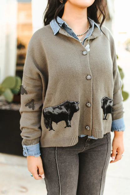 RANCH ROYALTY SWEATER *ANGUS