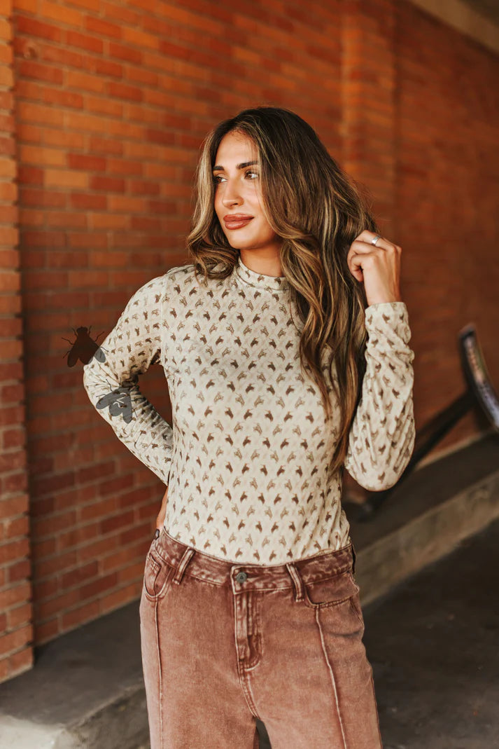 THE ROWLETT L/S TOP