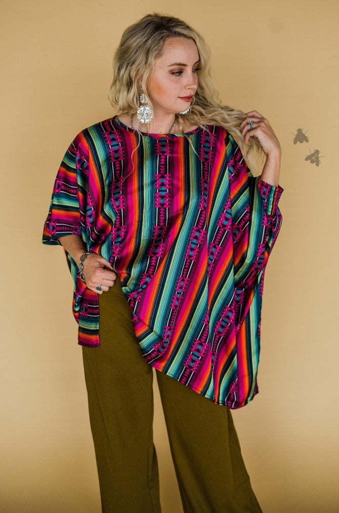 The Ponderosa Poncho/ Top