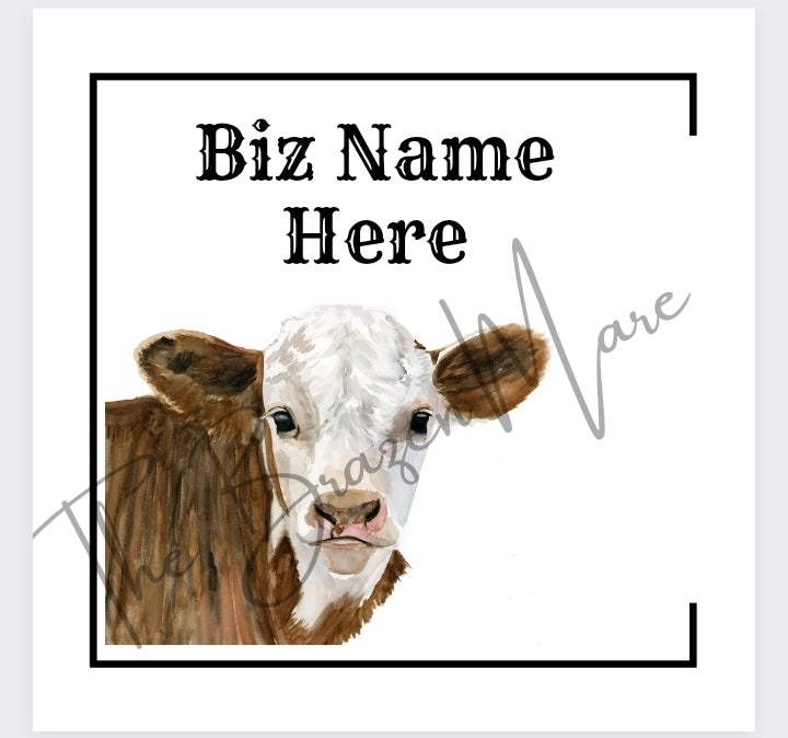 Lil Hereford Calf Logo