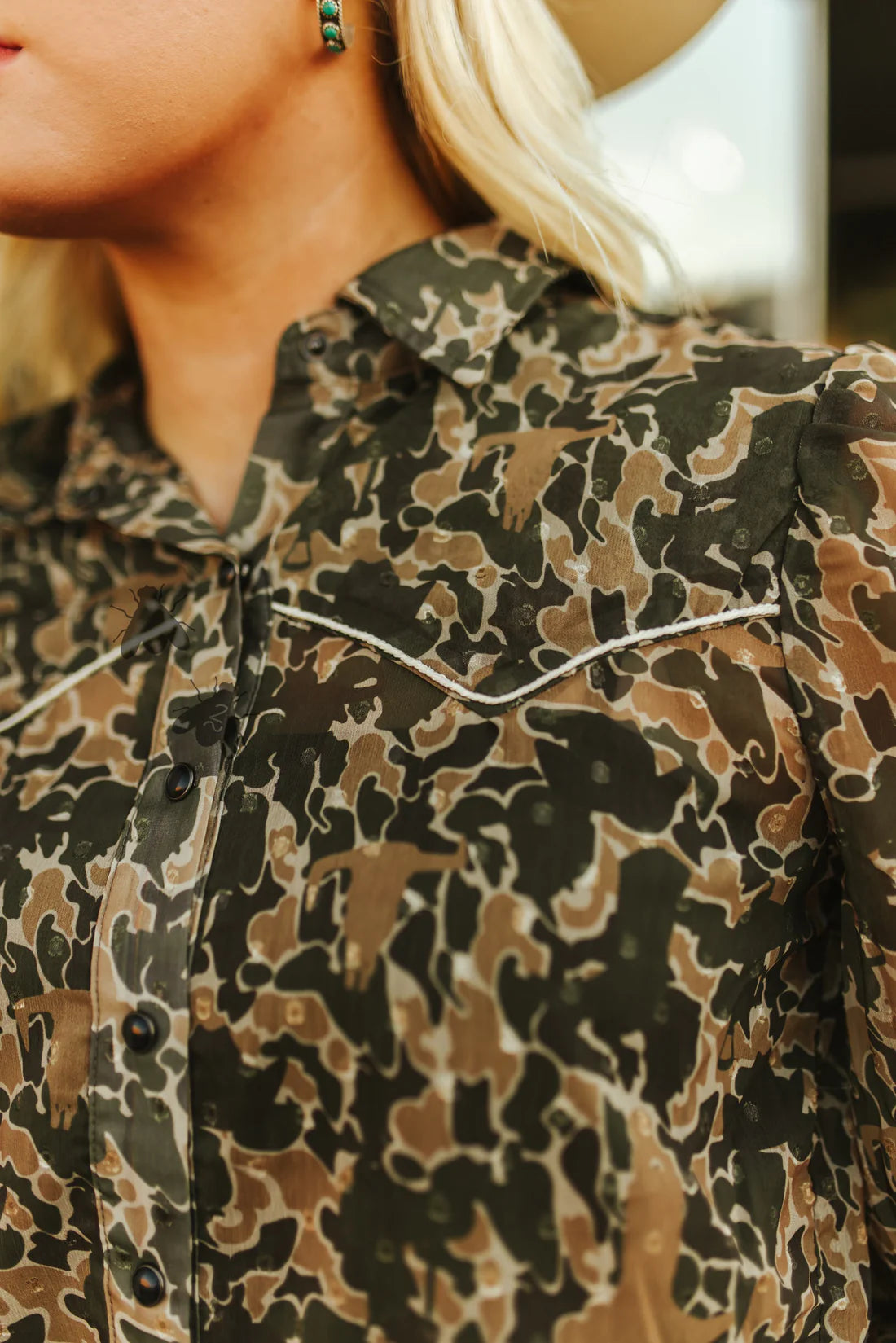 TROPHY WIFE TOP *CAMO