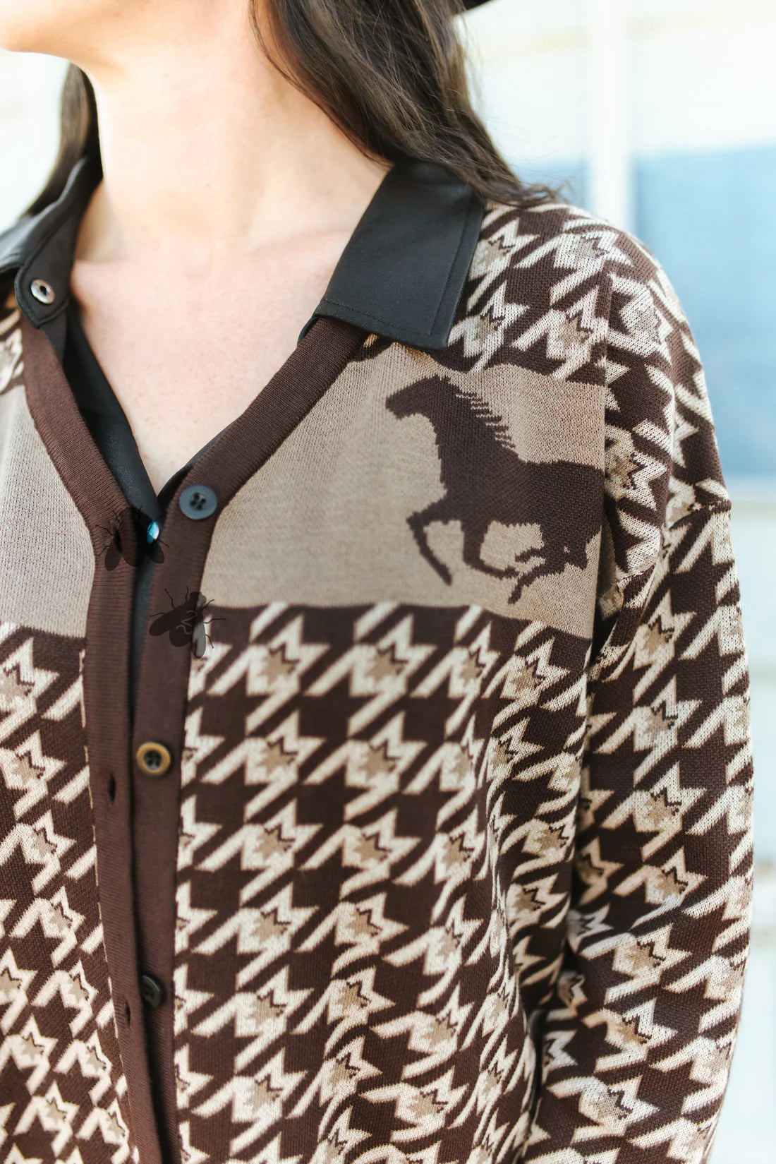 UPTOWN PONY CARDI