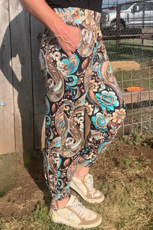 OH MY PAISLEY JOGGERS