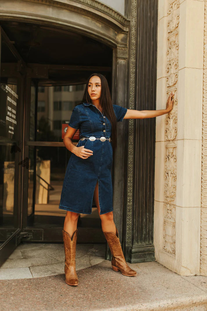 THE LIL DENIM # DRESS