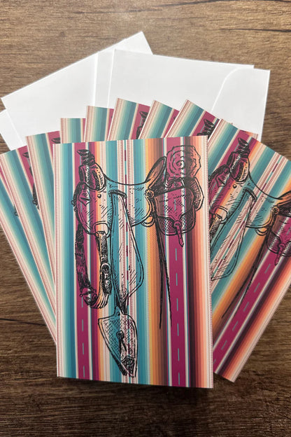 COWGIRL GRATITUDE CARDS (2 styles)