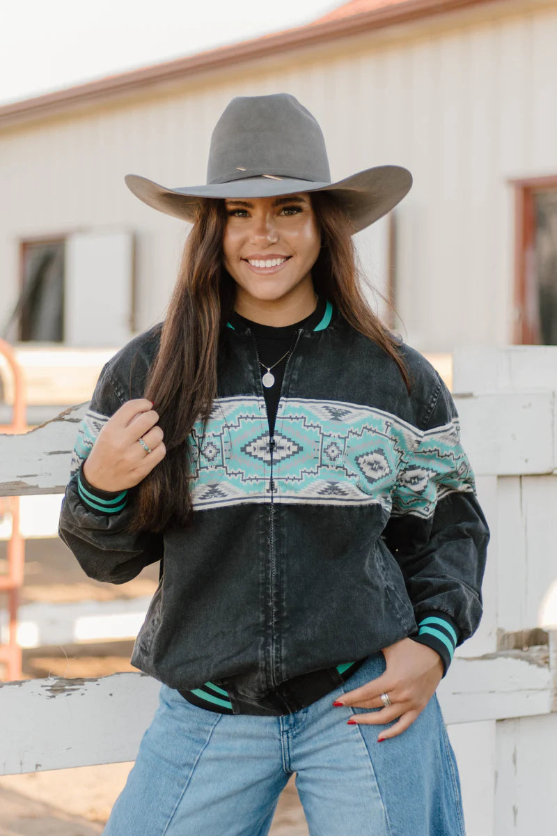HIGH DESERT HORIZON BOMBER JACKET