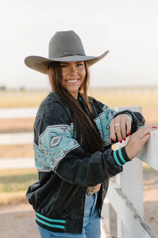 HIGH DESERT HORIZON BOMBER JACKET