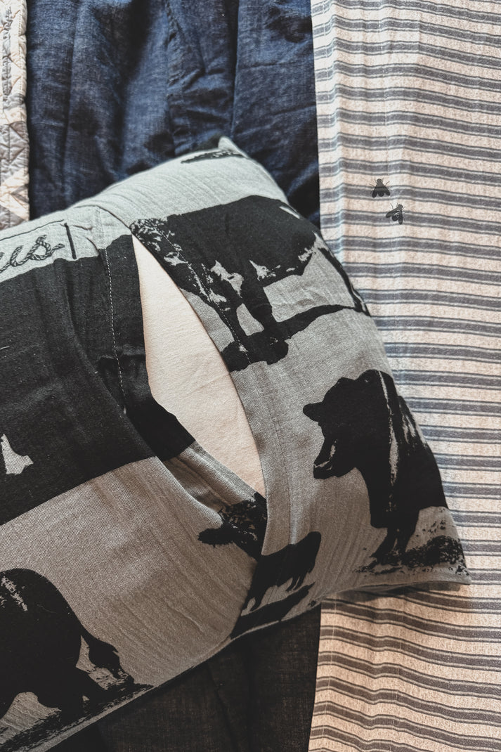 COUNTING CATTLE PILLOWCASE