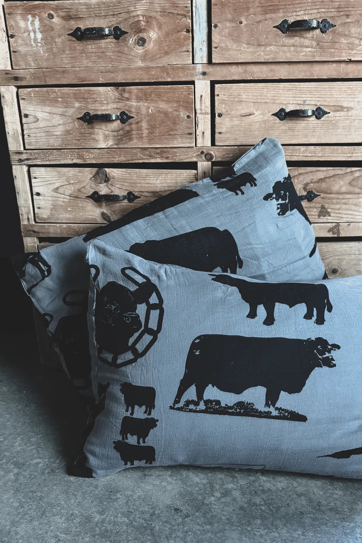 COUNTING CATTLE PILLOWCASE