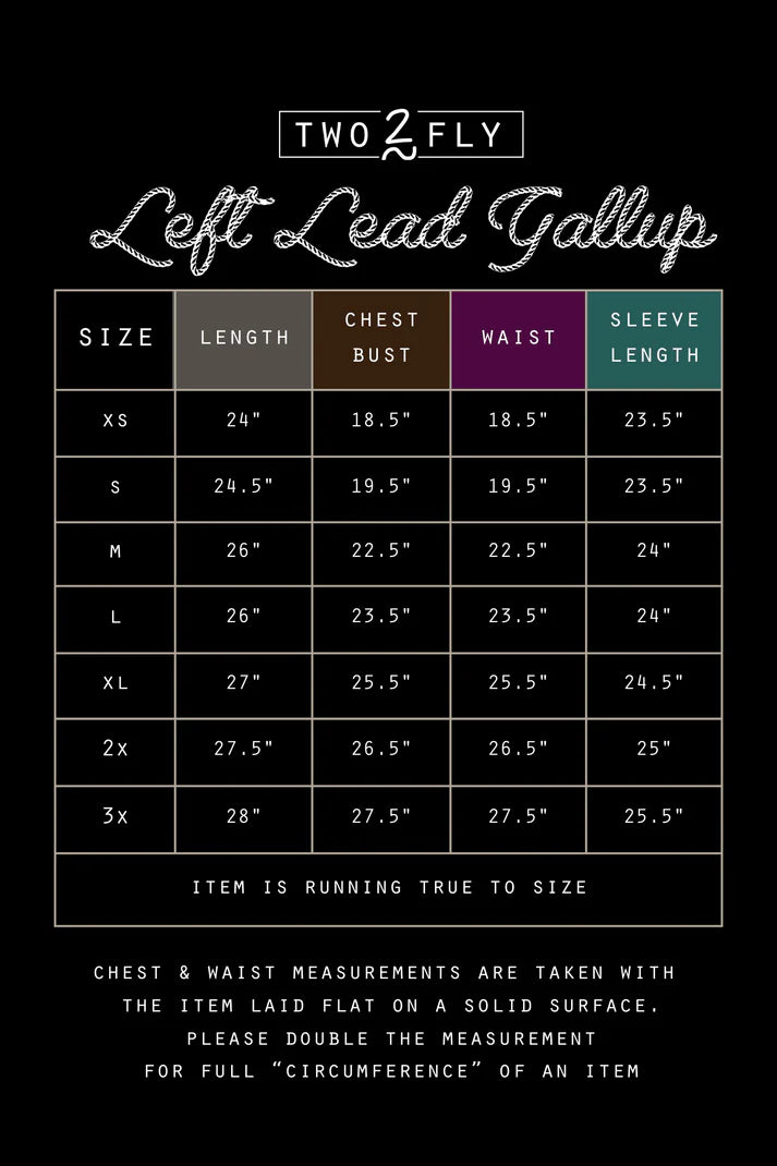 LEFT LEAD GALLUP JACKET