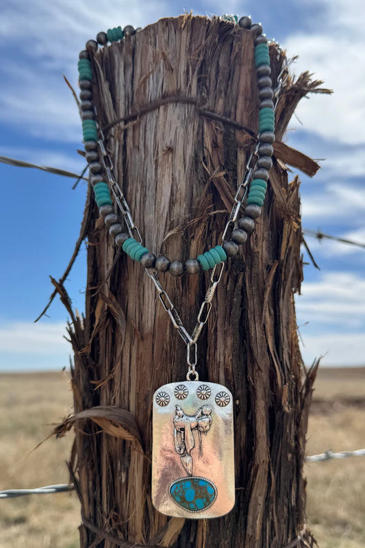 SADDLE UP NECKLACE