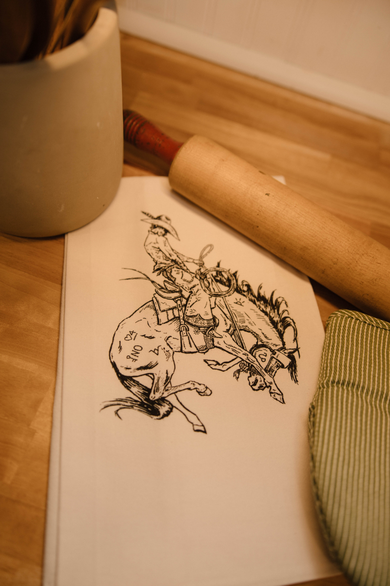 The Boots & Broncs Collection Tea Towels