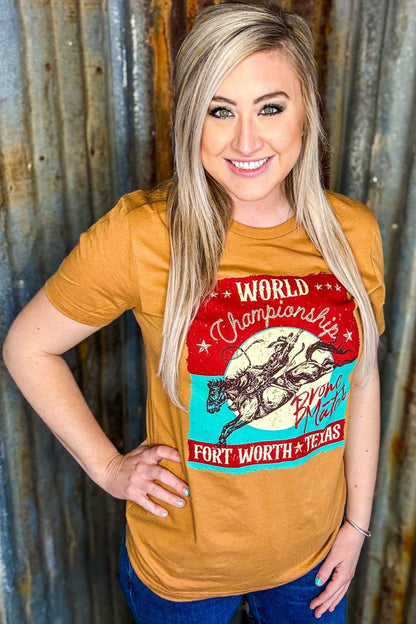 BRONC MATCH TEE