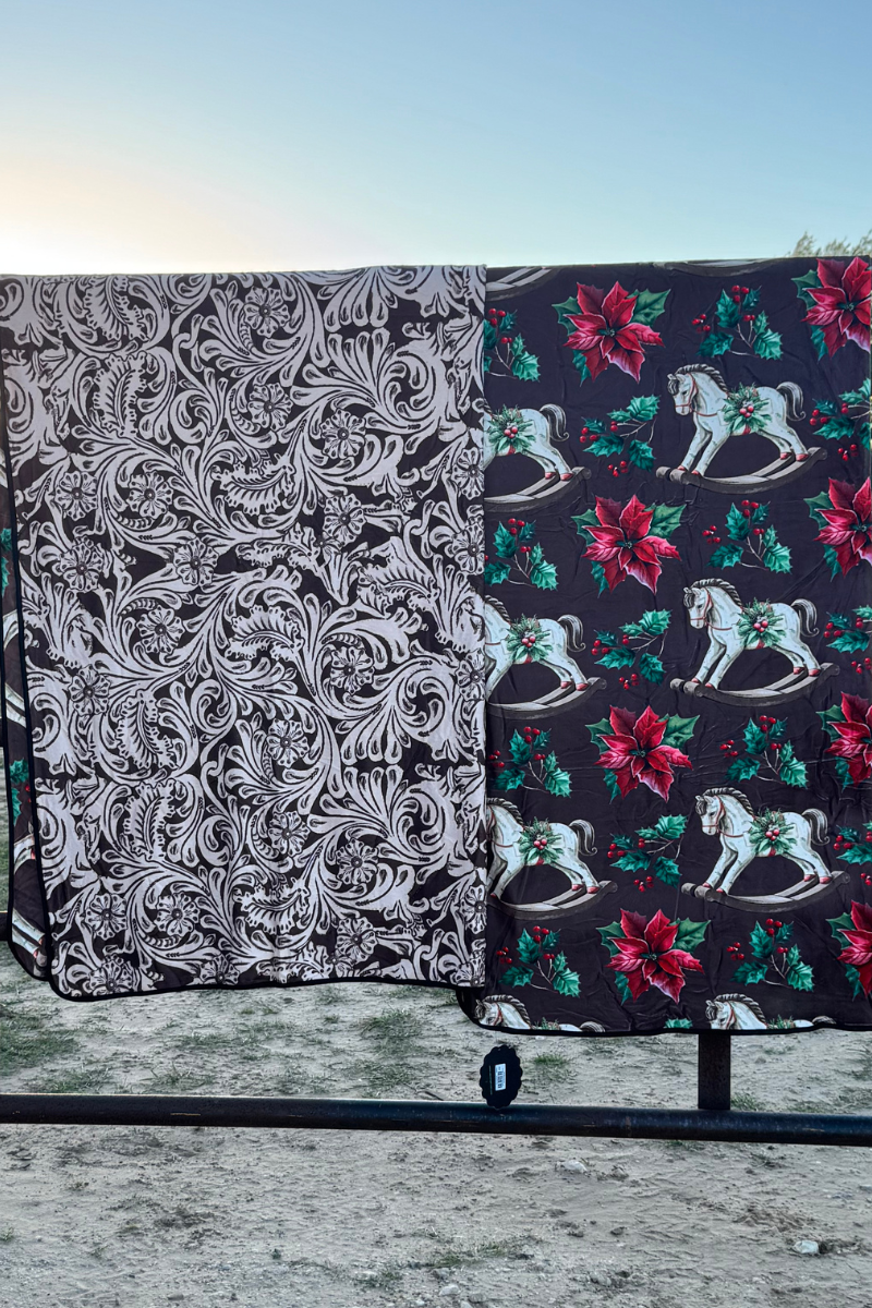 Rockin' Around the Ranch Blanket